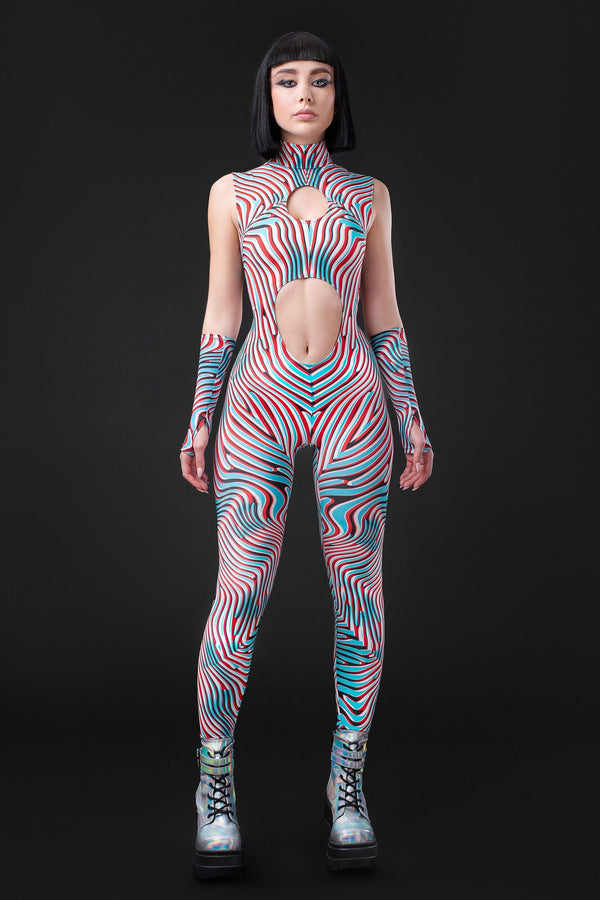 Iris Keyhole Catsuit