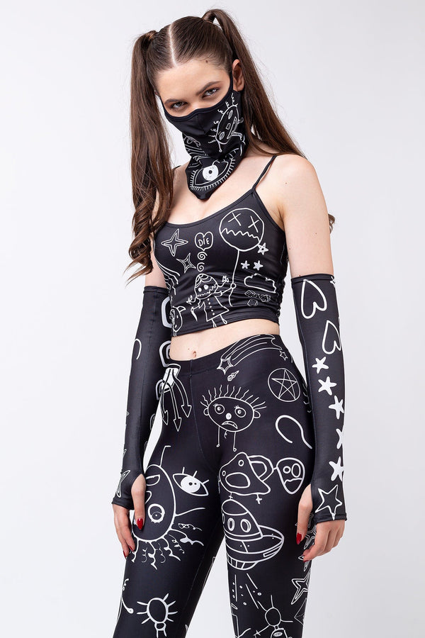 Dunkles Ugley Bandana Set