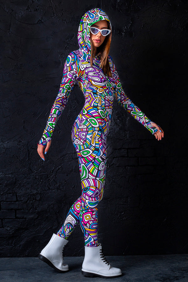 Psy Mosaic Fit Einteiler