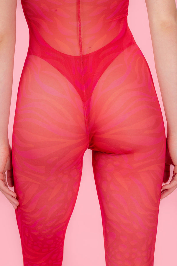 Bloodlust Mesh Cutout Catsuit