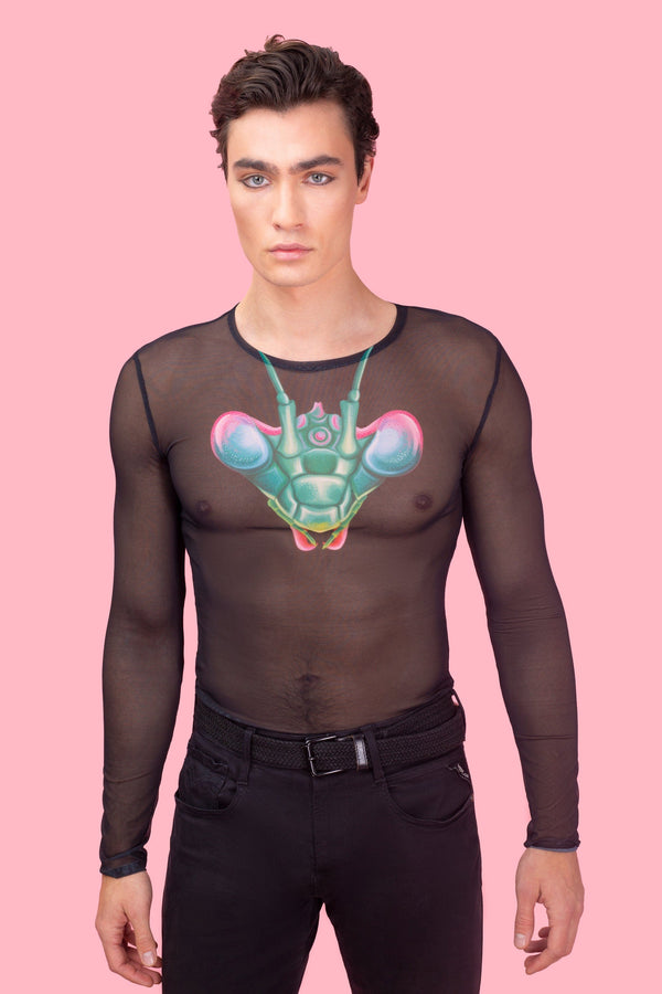 Inornata Herren Mesh Top