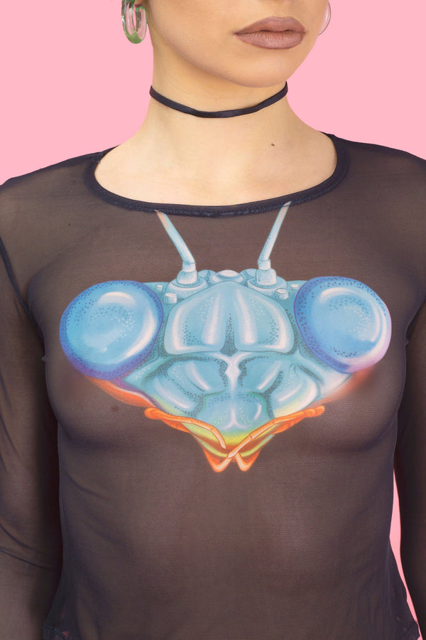 Hierodula Mesh-Oberteil