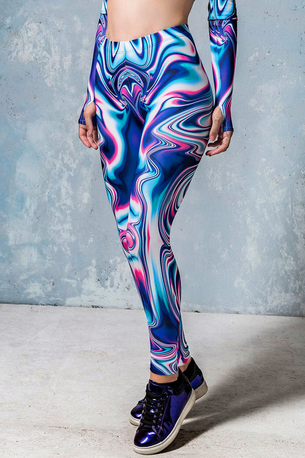 Frenzy Liquid Tube Top Leggings Set