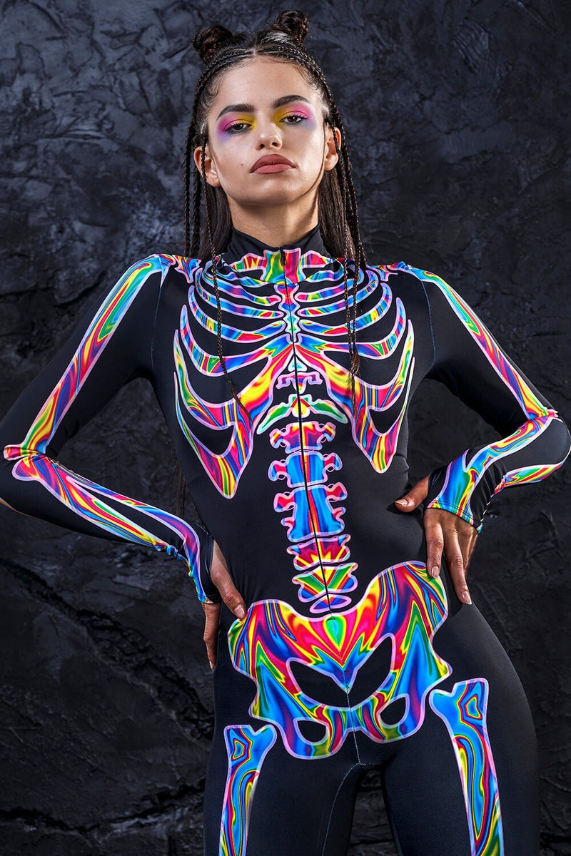 Rainbow Skulls Pride Leggings – Cosplay Activewear Costumes – Spirit West  Designs