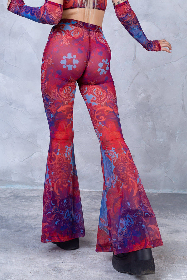 Jumon Bell Bottom Mesh Hose