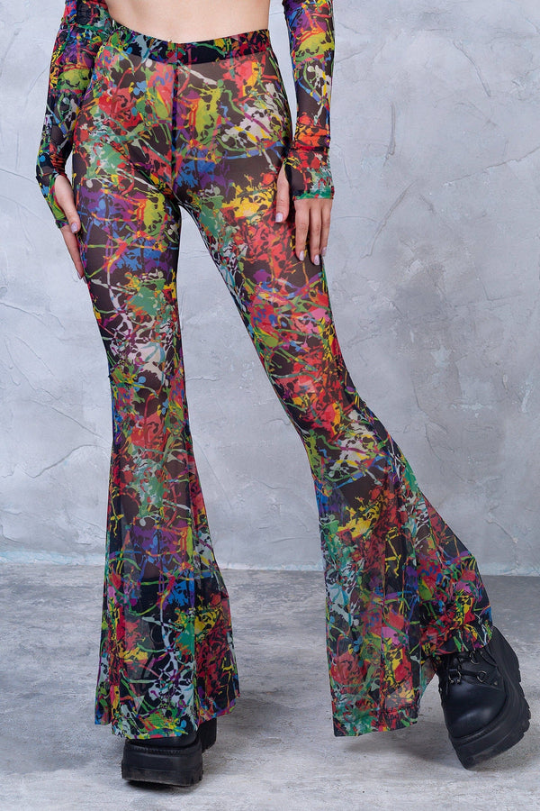 Splash Bell Bottom Mesh Hose