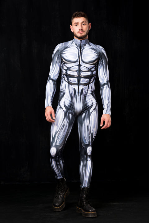 Silver Man Costume