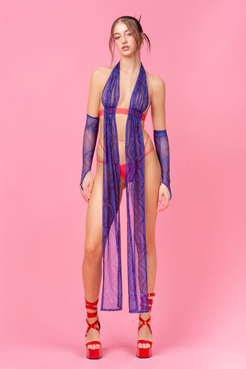 Killing Eve Halterneck Draped Set