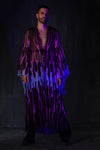 Firestarter Purple Unisex Mesh Duster