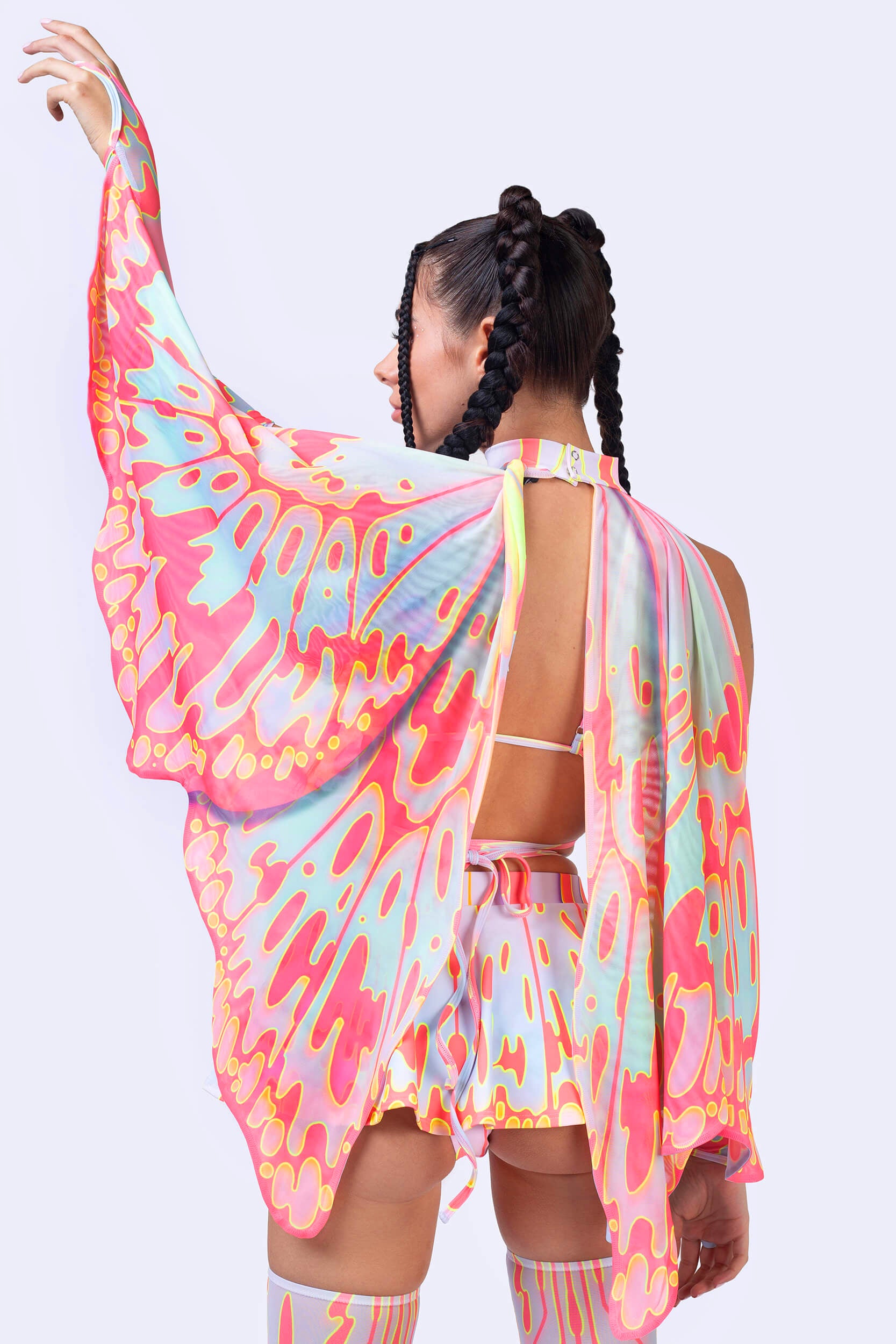 BADINKA Cherry On Top Winged Set Flowy, micro, skort