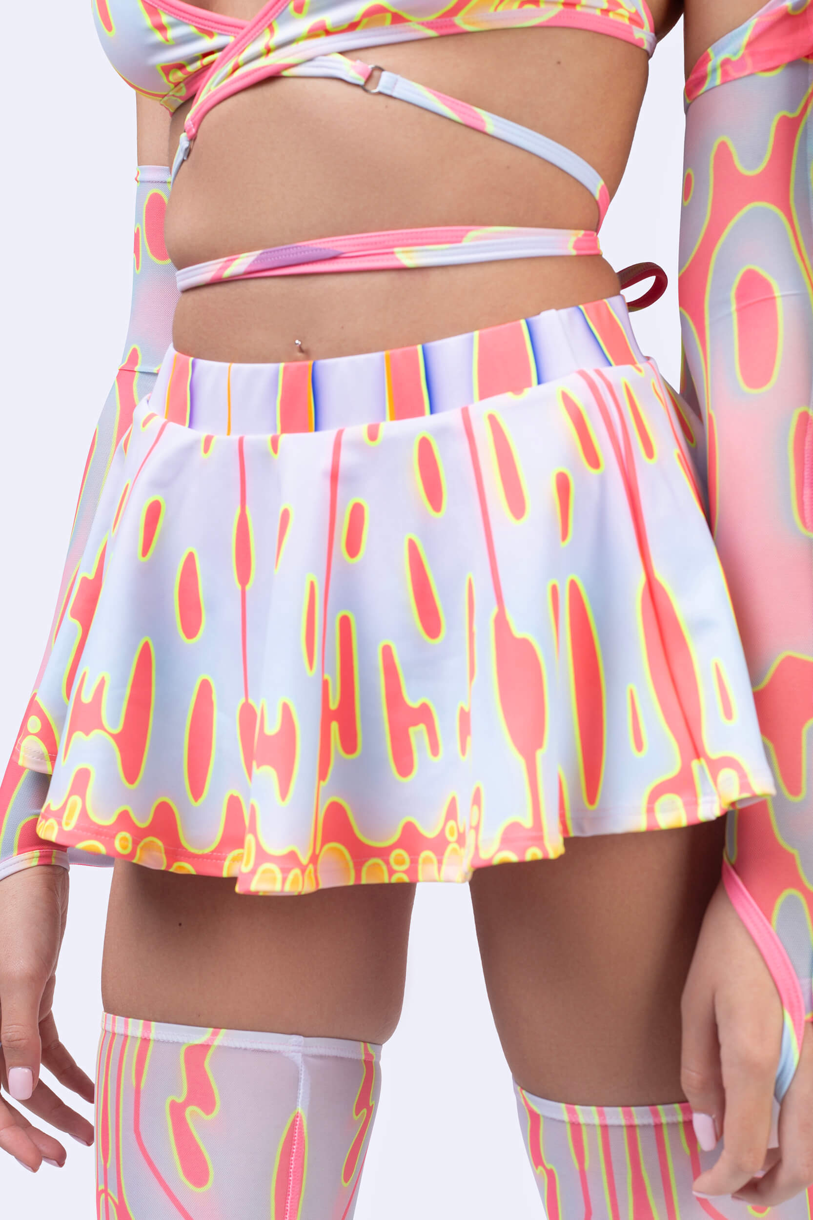 BADINKA Cherry On Top Micro Skort Rave