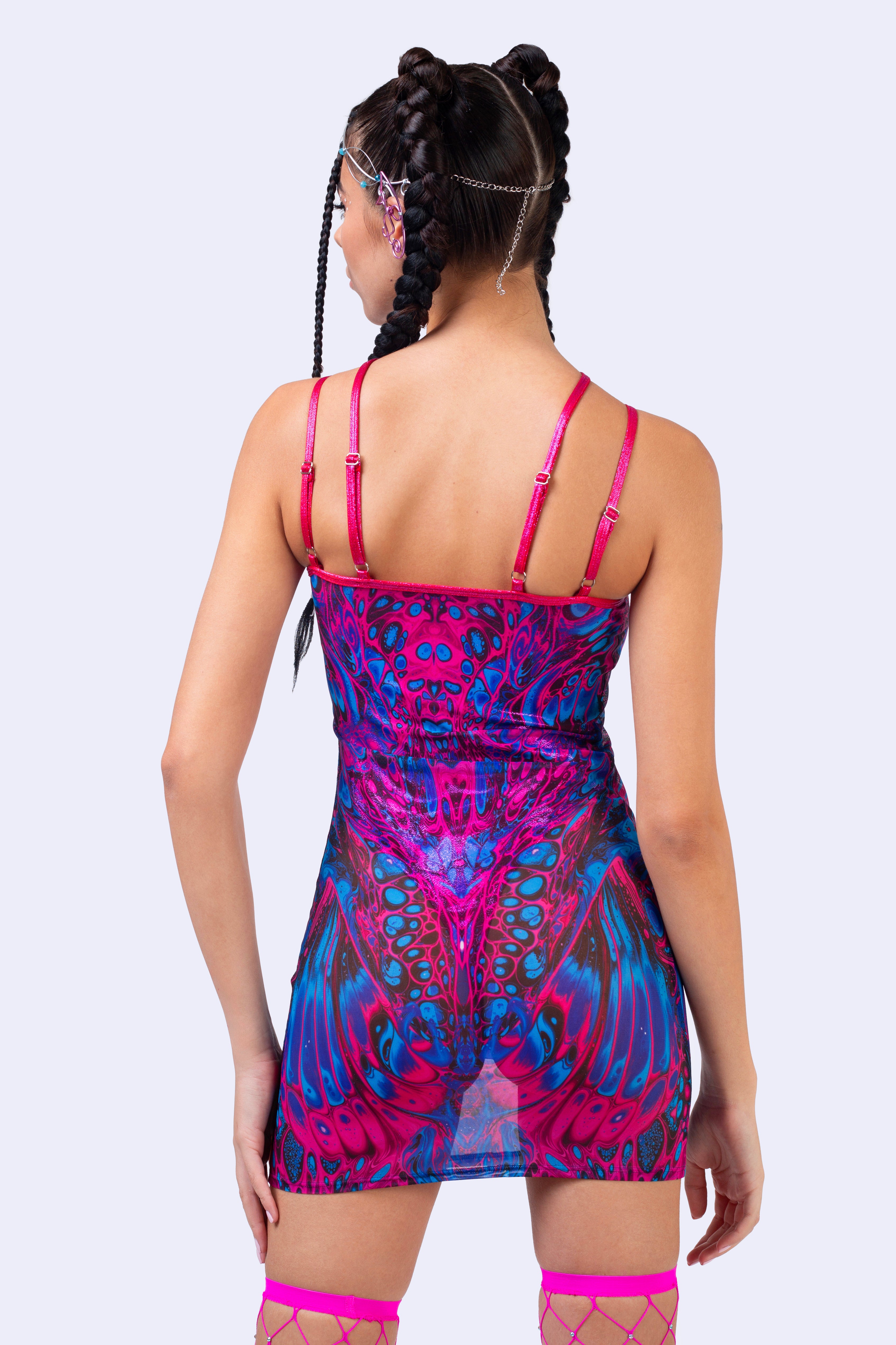 BADINKA Lunara Venin Winged Set Mesh