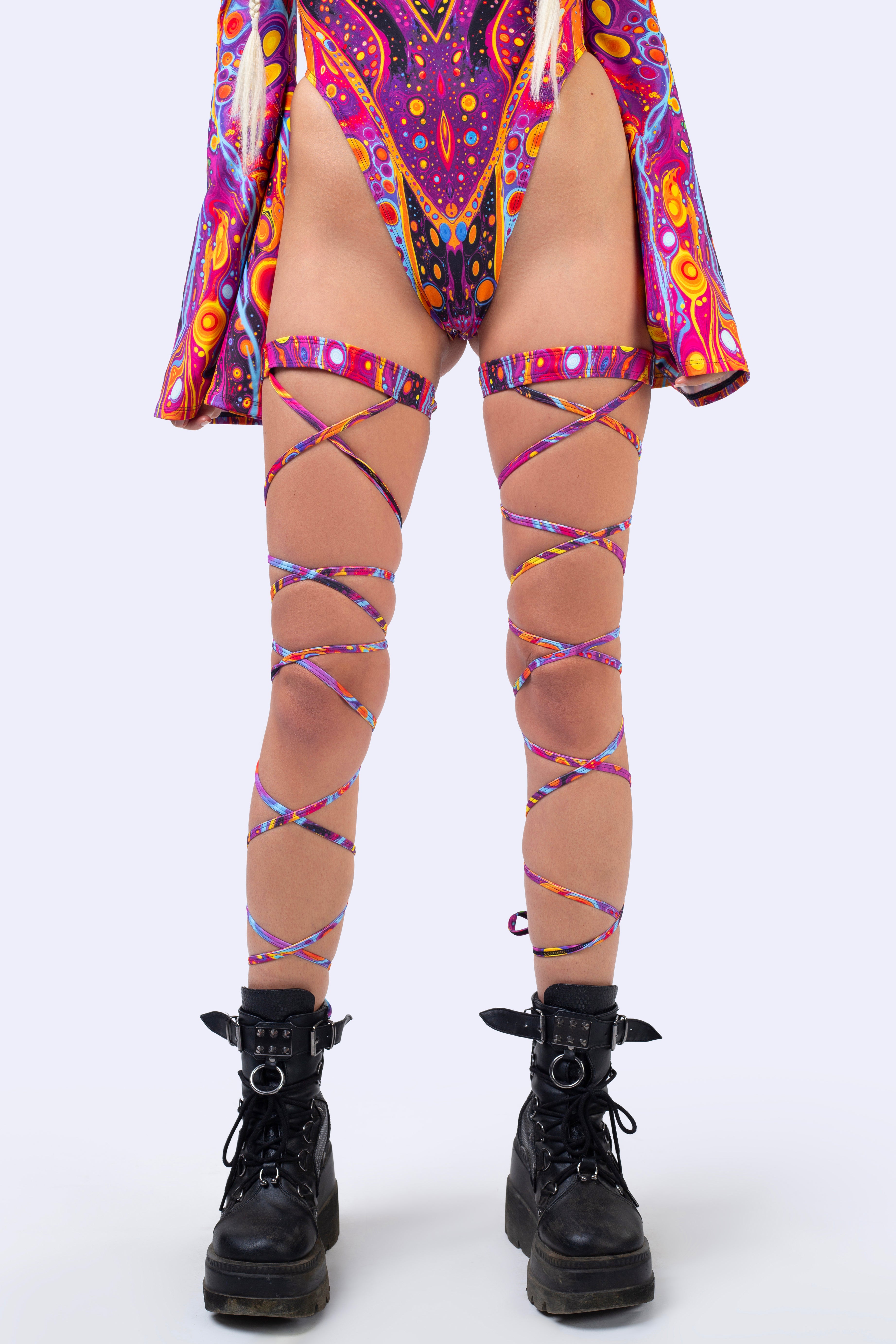 BADINKA Women Venom Bloom Keyhole Bandeau Bodysuit