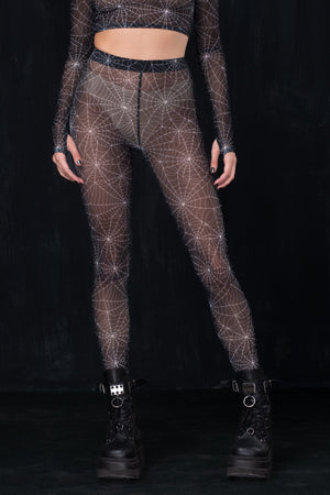 The Webs U Weave Mesh Leggings