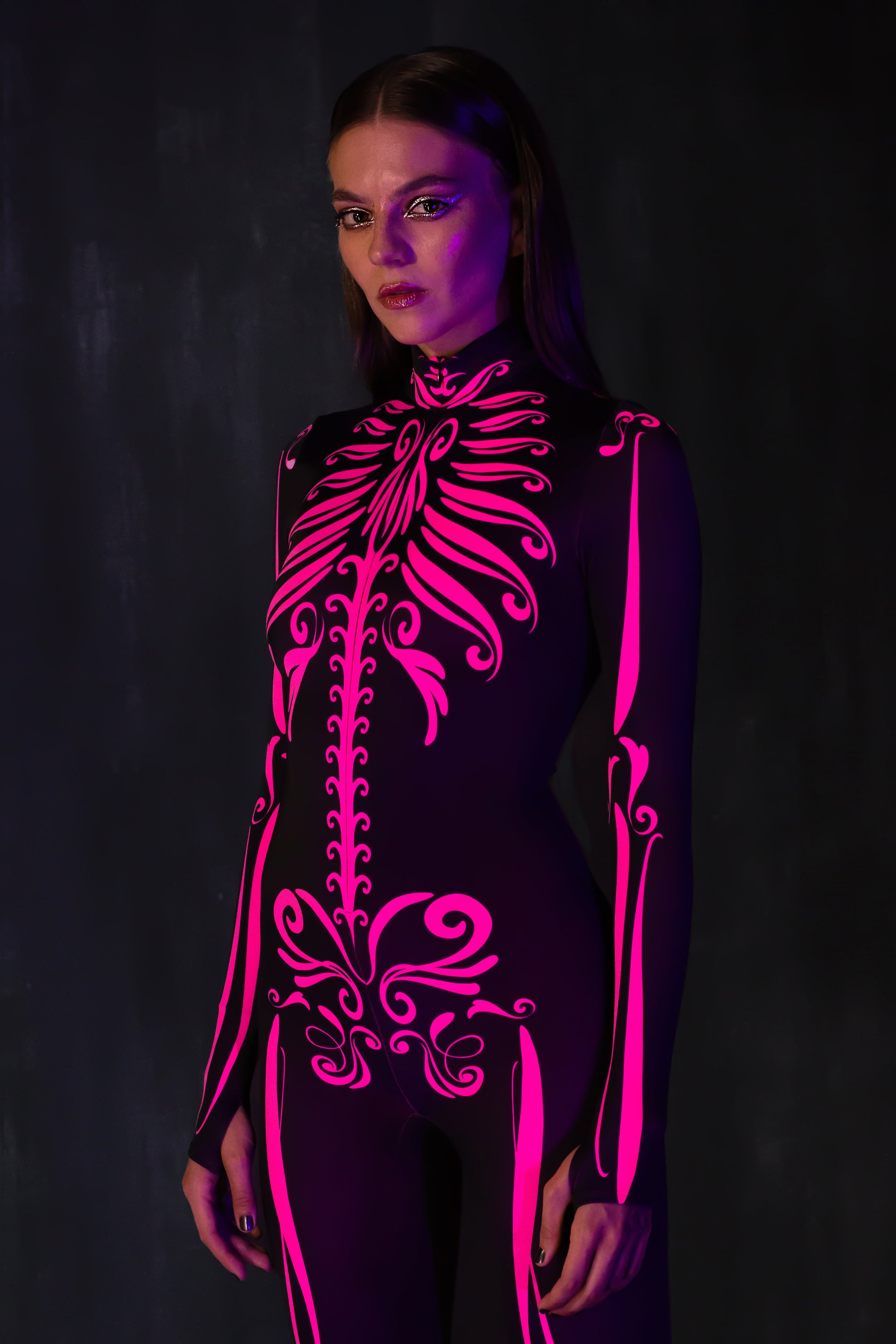 Calavera Pink Costume - BADINKA