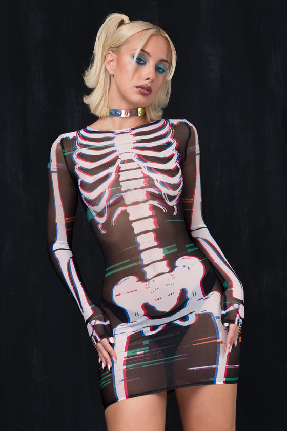 Code Cursed Mesh Dress