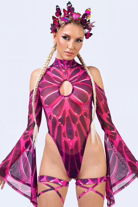 Bioflux Flared Sleeve Bodysuit