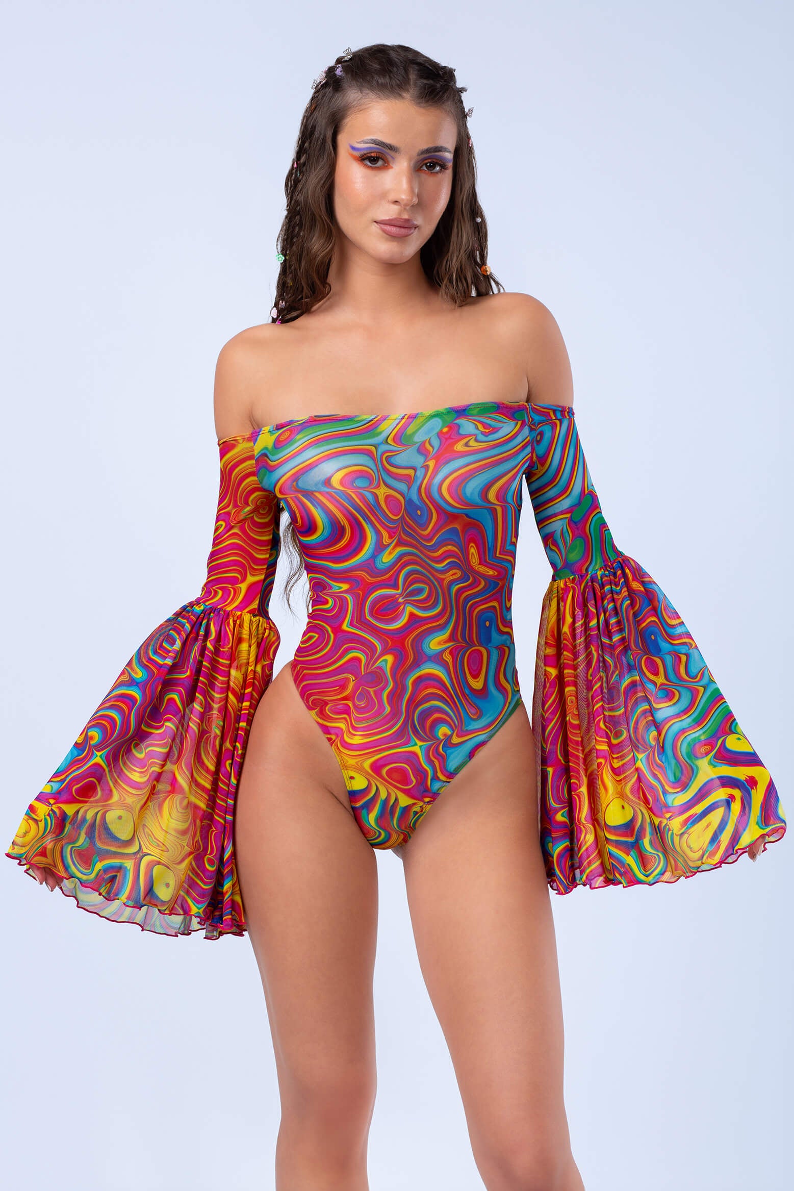 Lovestoned Off-Shoulder Bodysuit