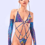 Drop The Act Harnessed Bodysuit