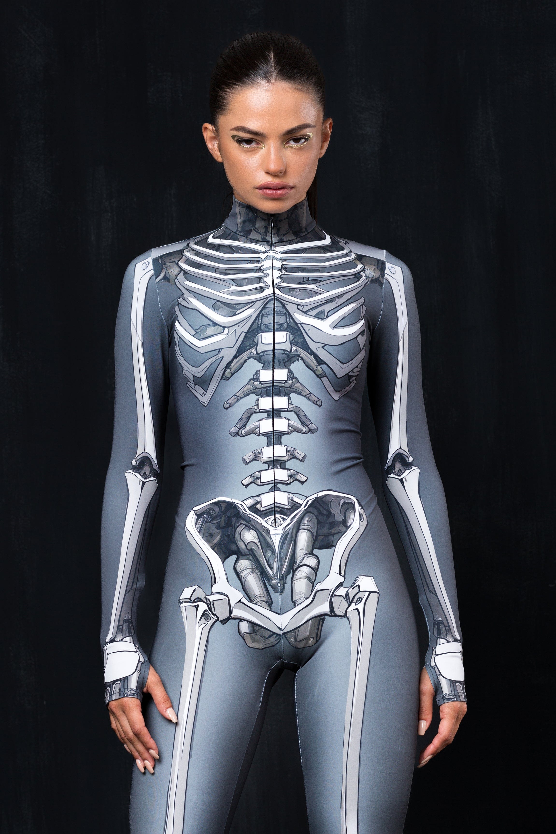 Ms. Bones Costume - BADINKA