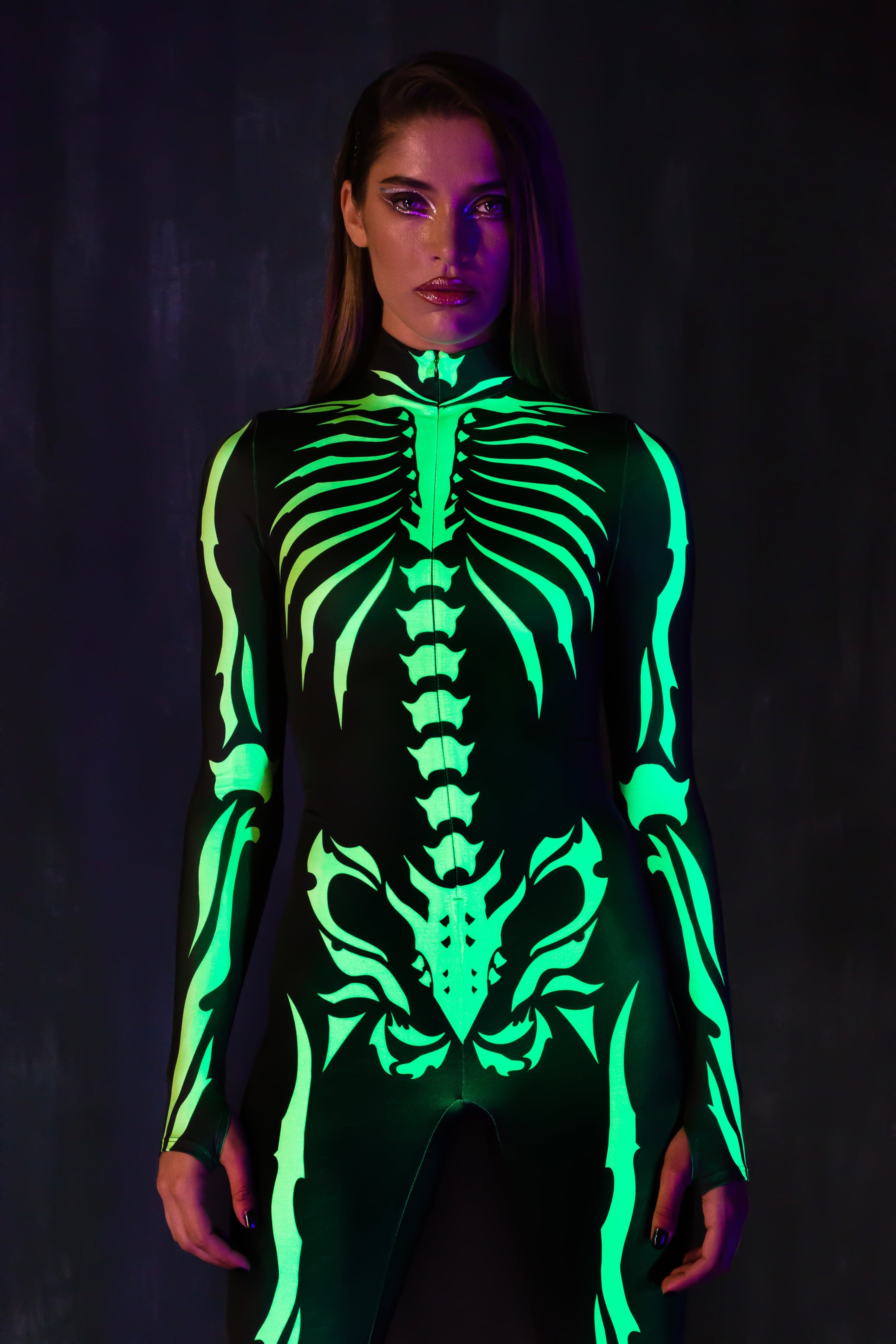 Tribal Remains Green Costume