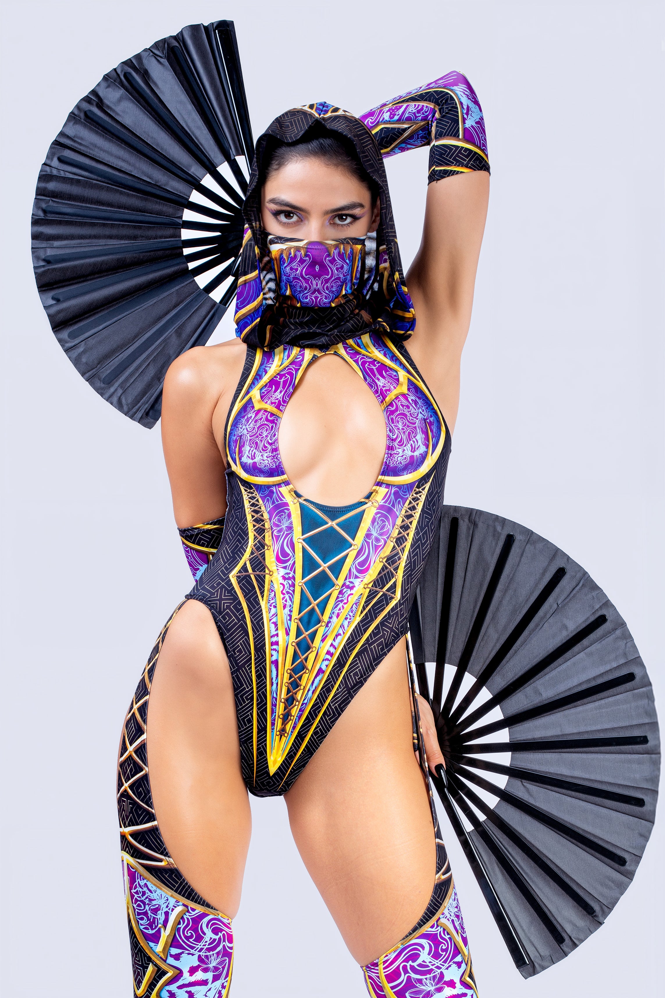BADINKA Pretty Vicious Cut-Out Catsuit