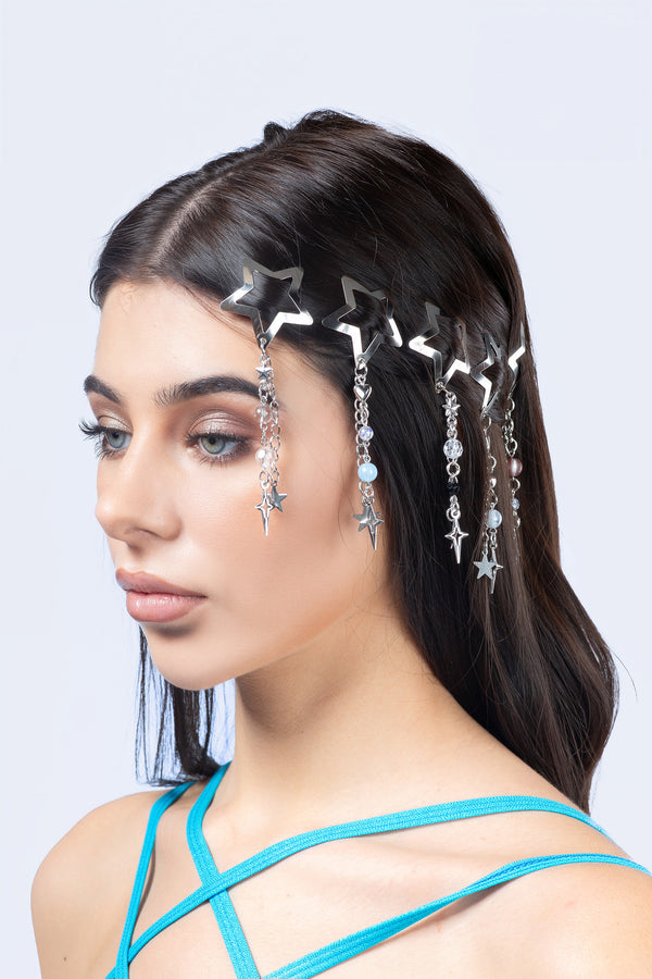 Stardust Charm Hair Clip Set