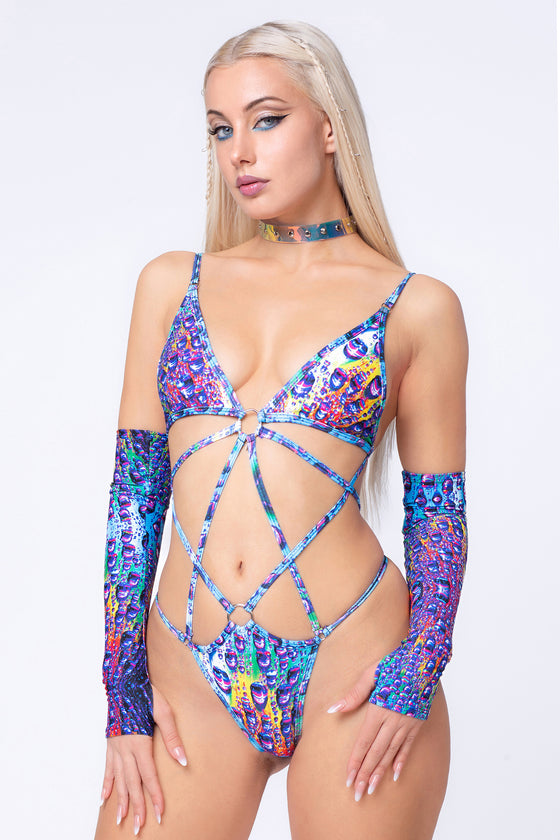 Drop The Act Harnessed Bodysuit