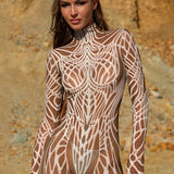 Dark Bone Mesh Costume