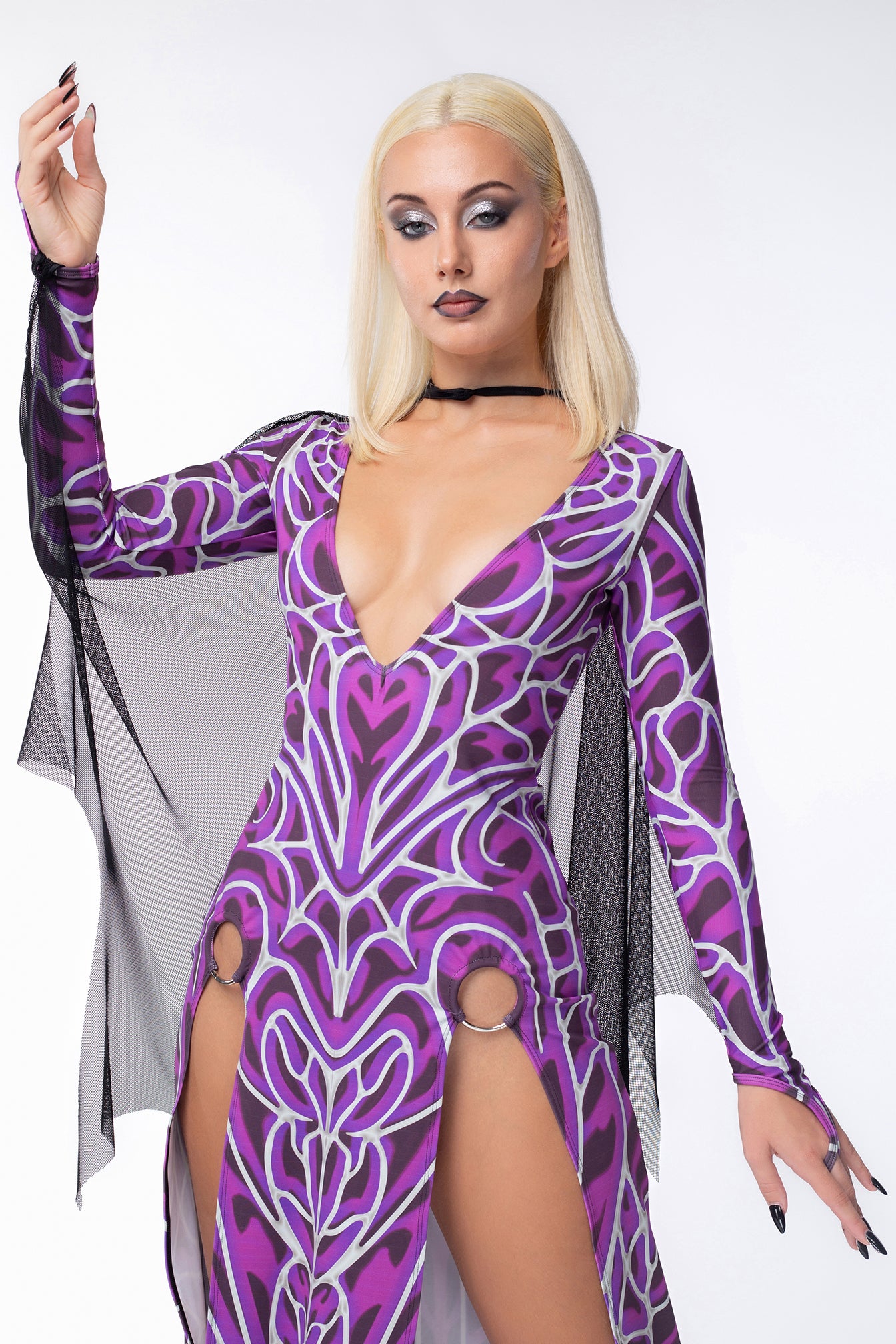 BADINKA Spellbound Kleid mit hohem Schlitz