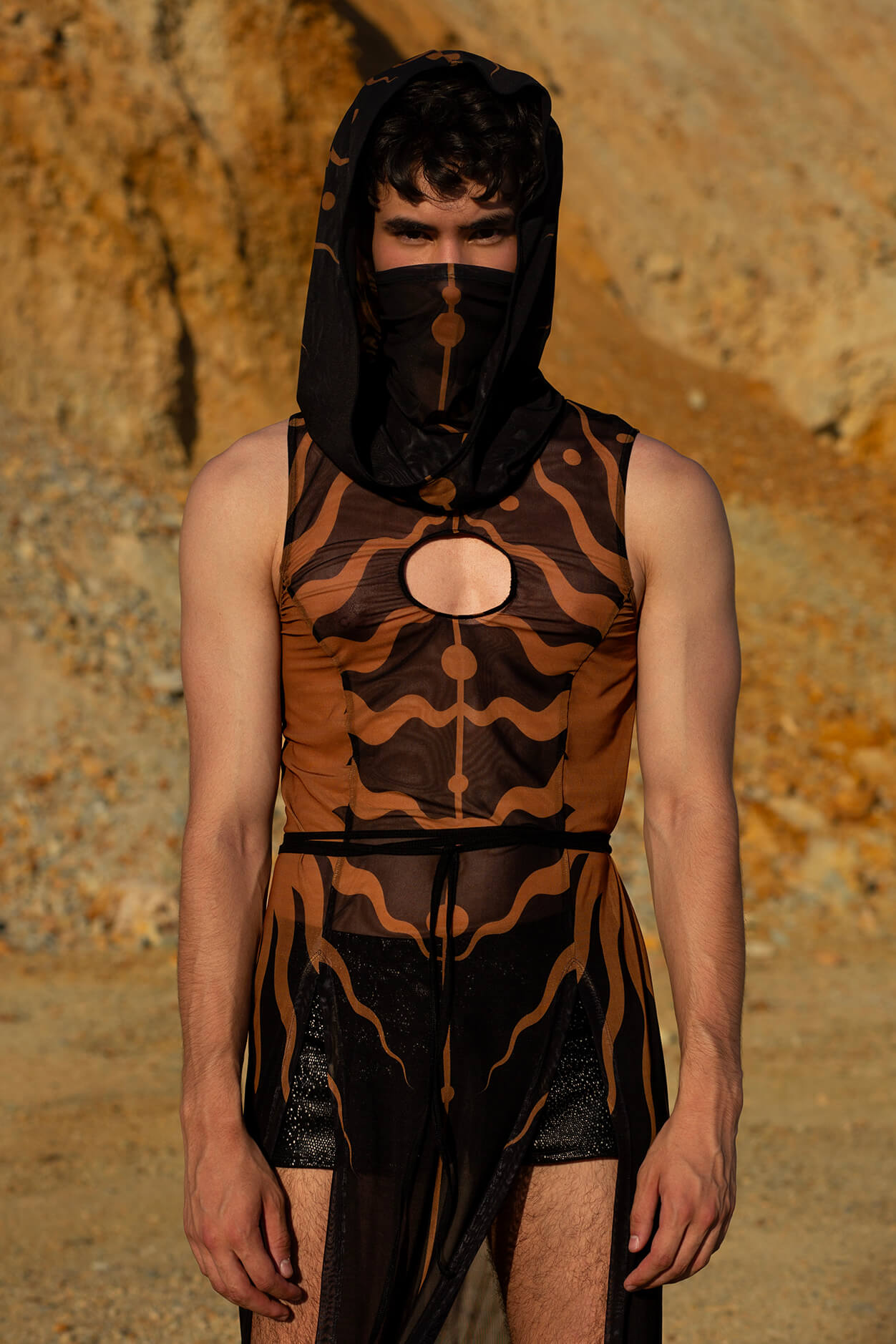 BADINKA Atacama Male Hooded Tunic