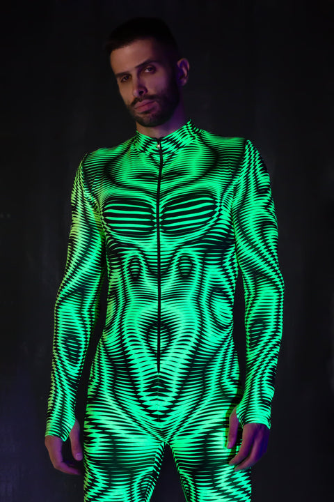 Fluxxed Green Male Costume