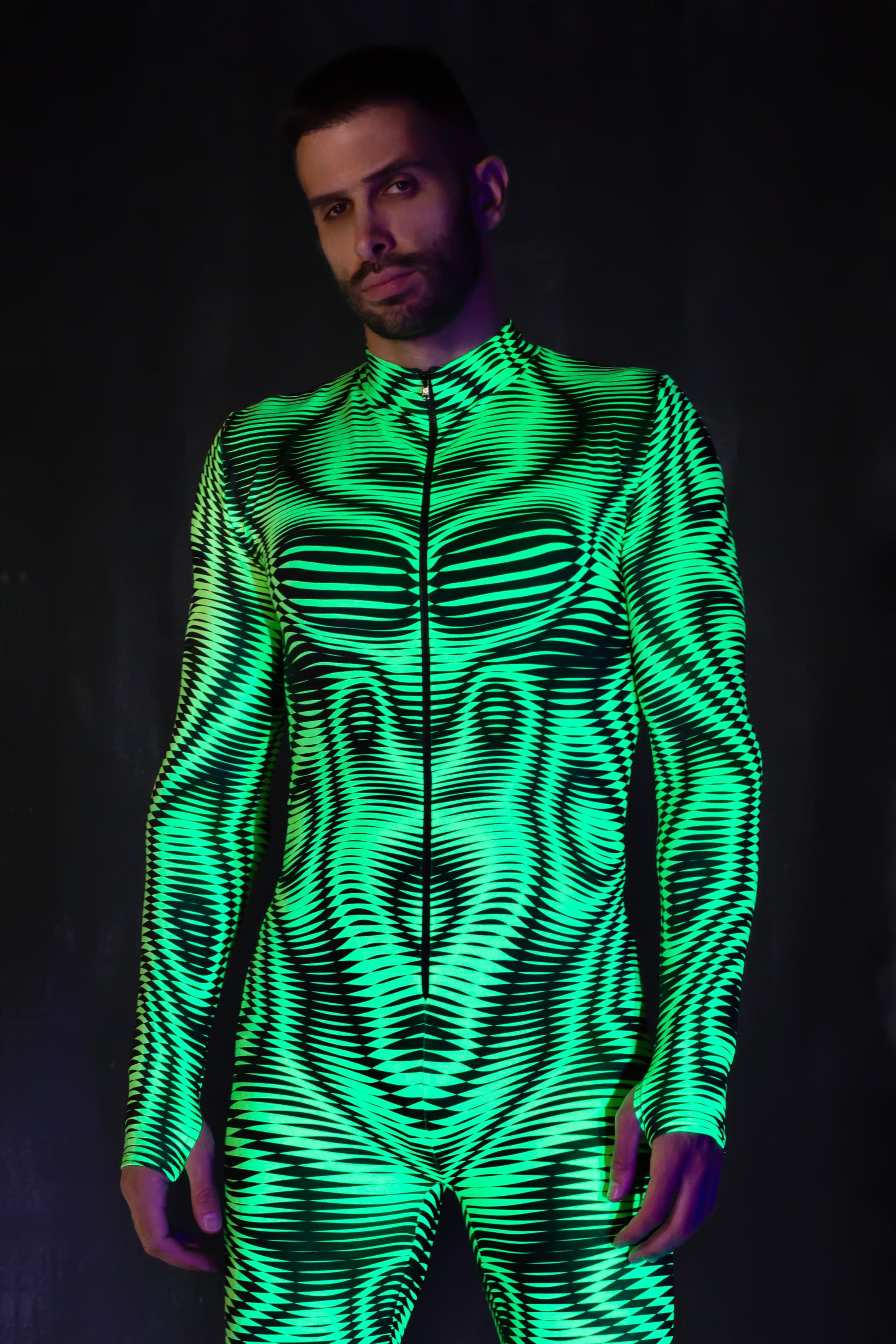 Fluxxed Green Male Costume - BADINKA