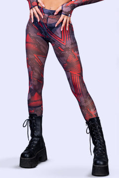 Futura Mesh Leggings - BADINKA