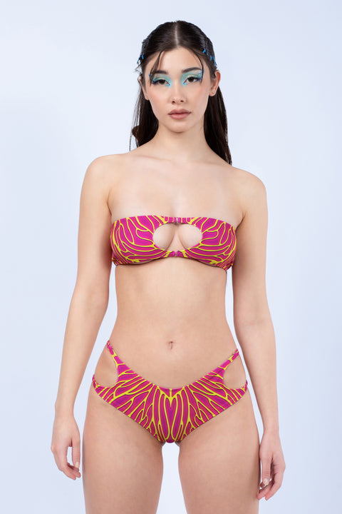 Neon Nectar Keyhole Tube Top