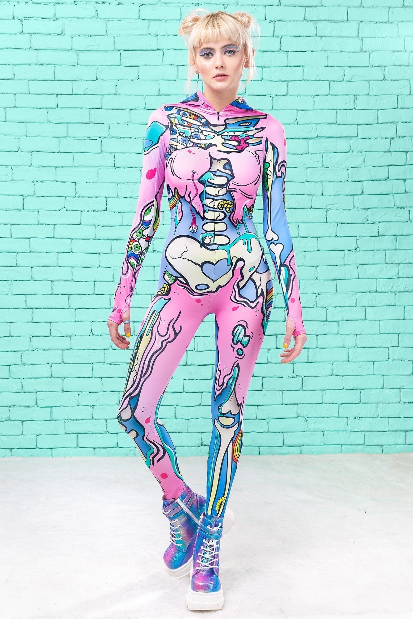 Kawaii Pop Art Fit Onesie