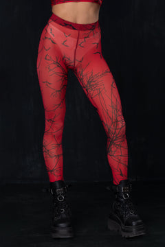 Twilight Mesh Leggings - BADINKA