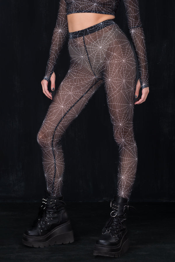 The Webs U Weave Mesh Leggings