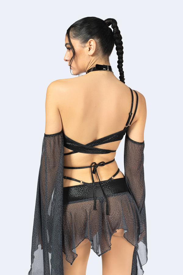 Bite Back Lace Up Top