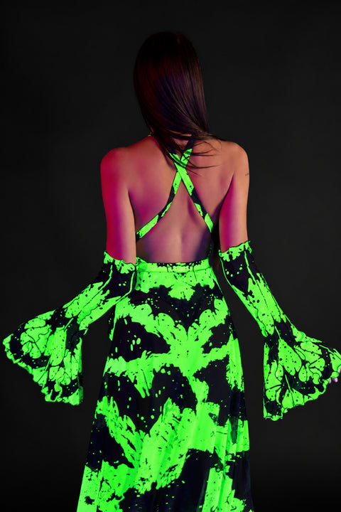 Bat Habit Strappy Bodysuit