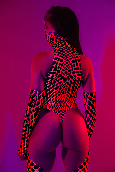 To The Point Cut-Out Catsuit