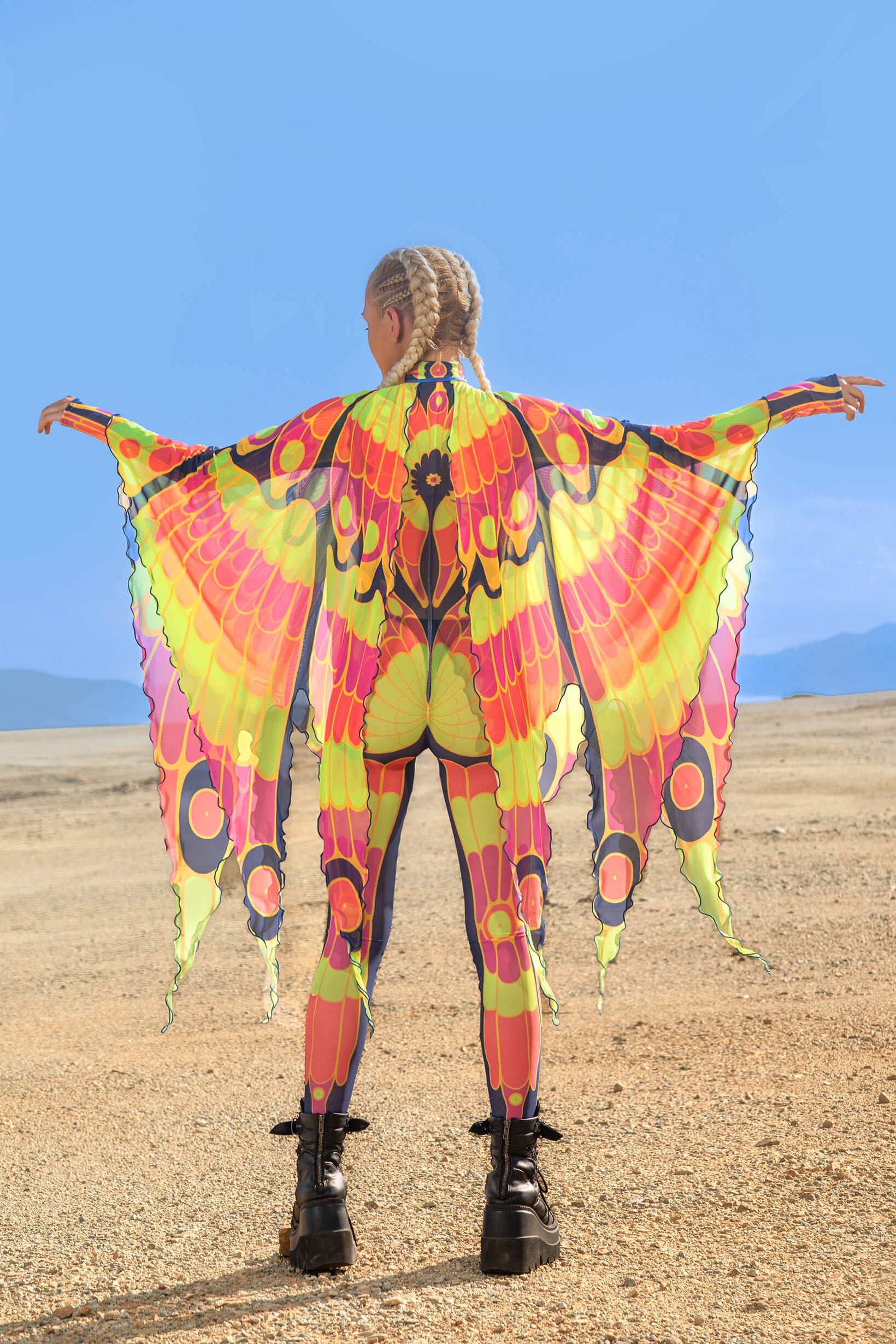 BADINKA Night Flight Flowy Mesh Set Rainbow