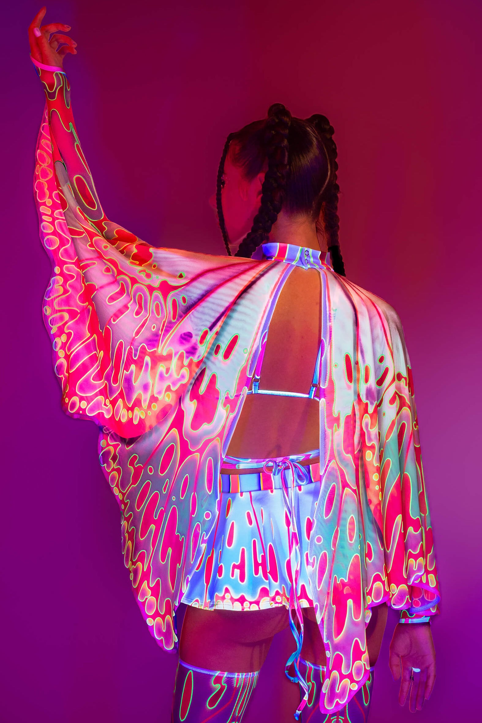 BADINKA Cherry On Top Wrapped Triangle Top Pink