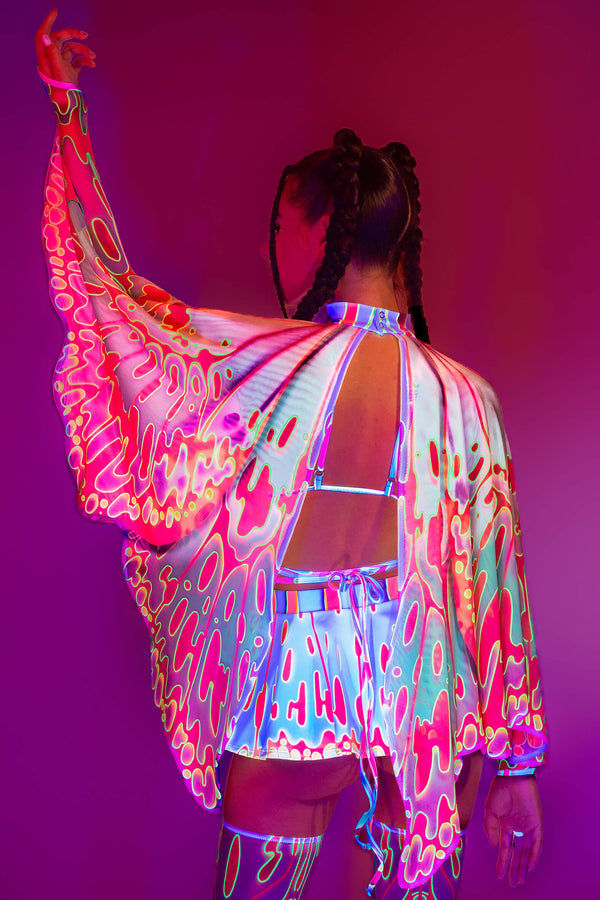 Cherry On Top Wrapped Triangle Top