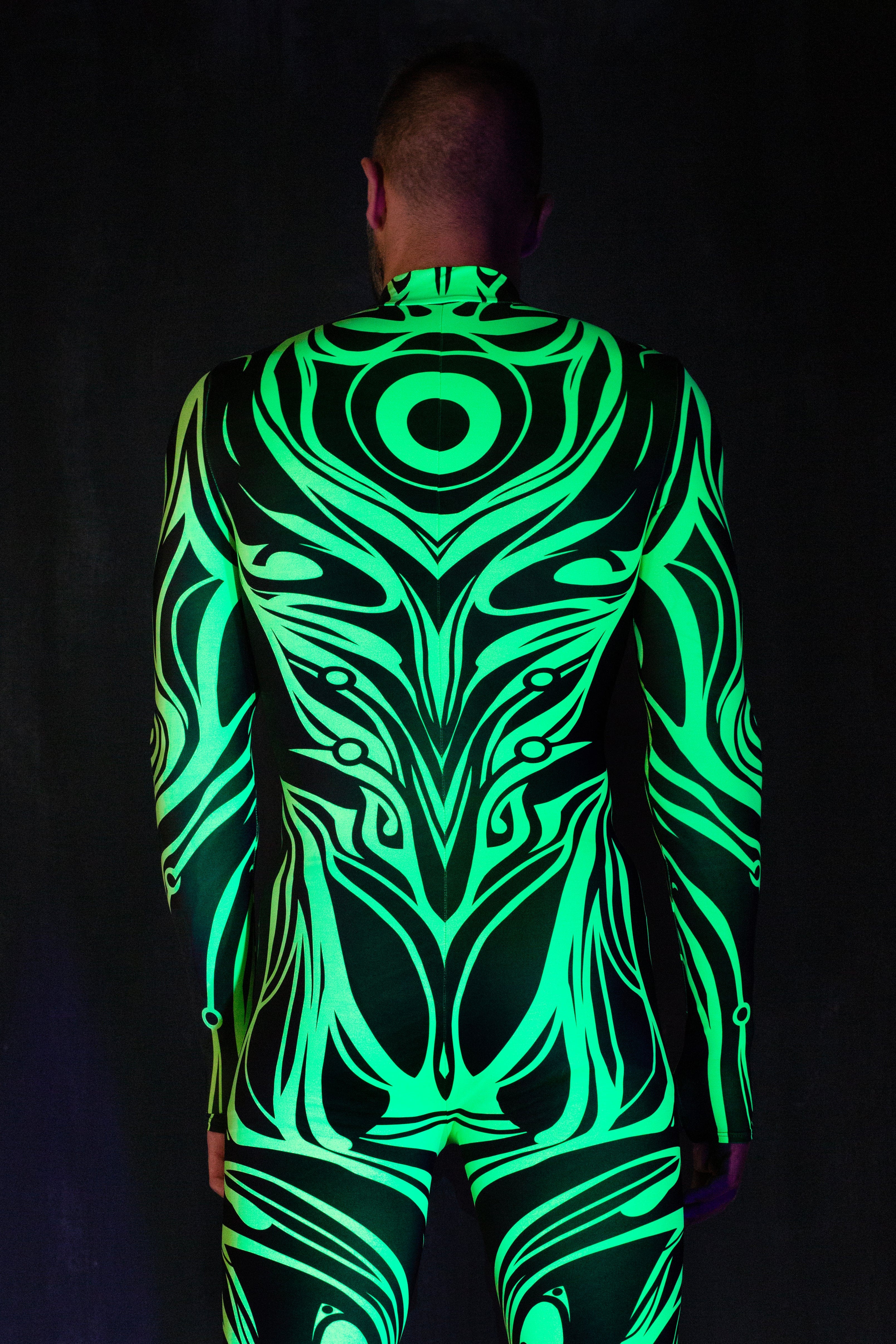 Obscura Green Male Costume