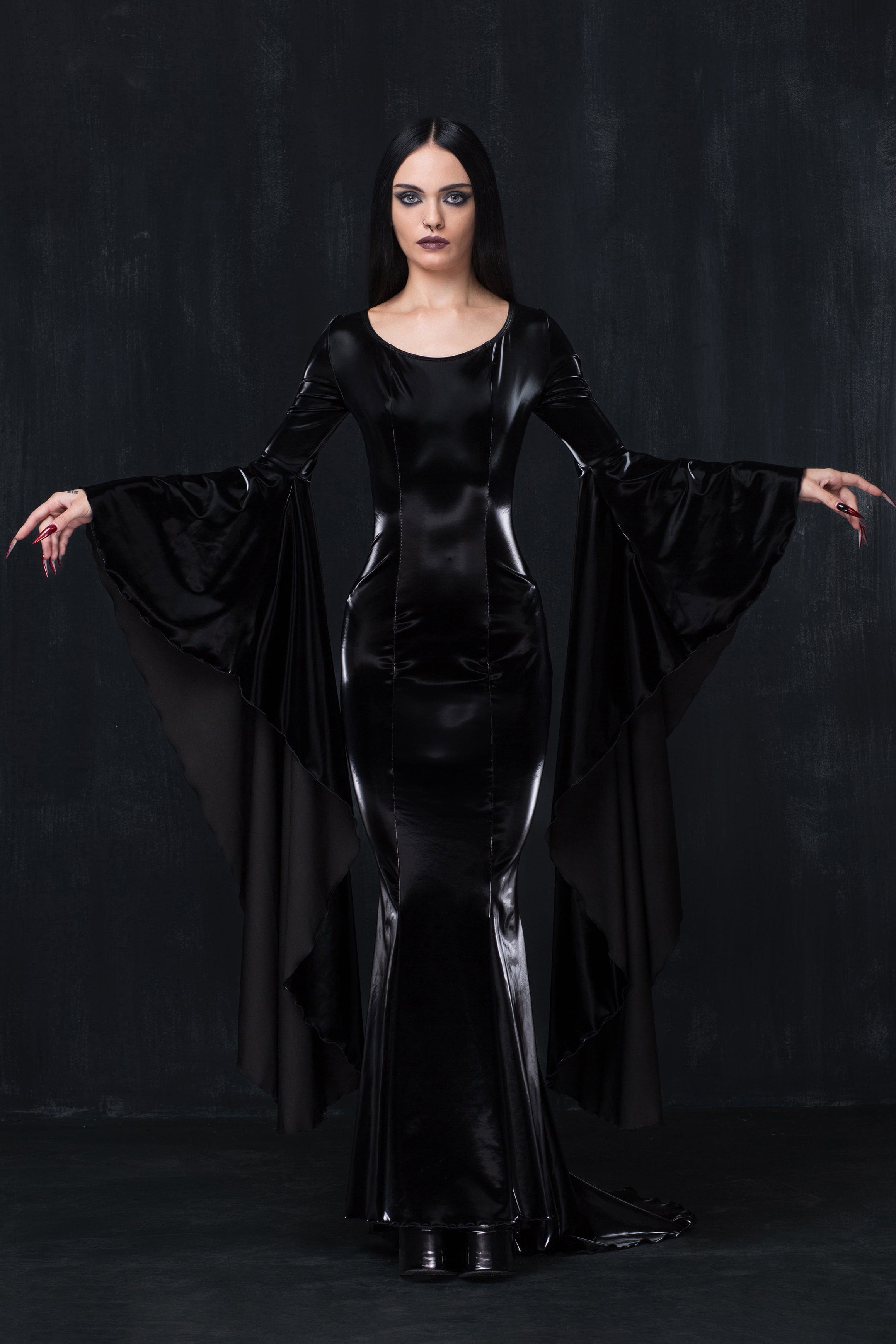 Matron Macabre Maxi Sleeve Dress