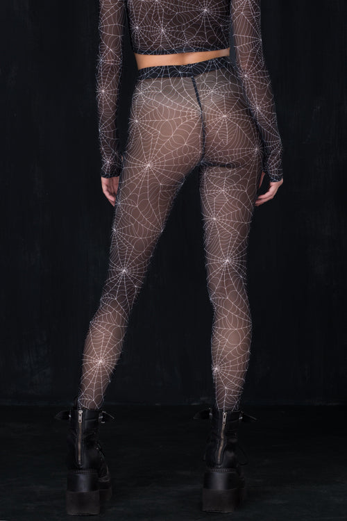 The Webs U Weave Mesh Leggings