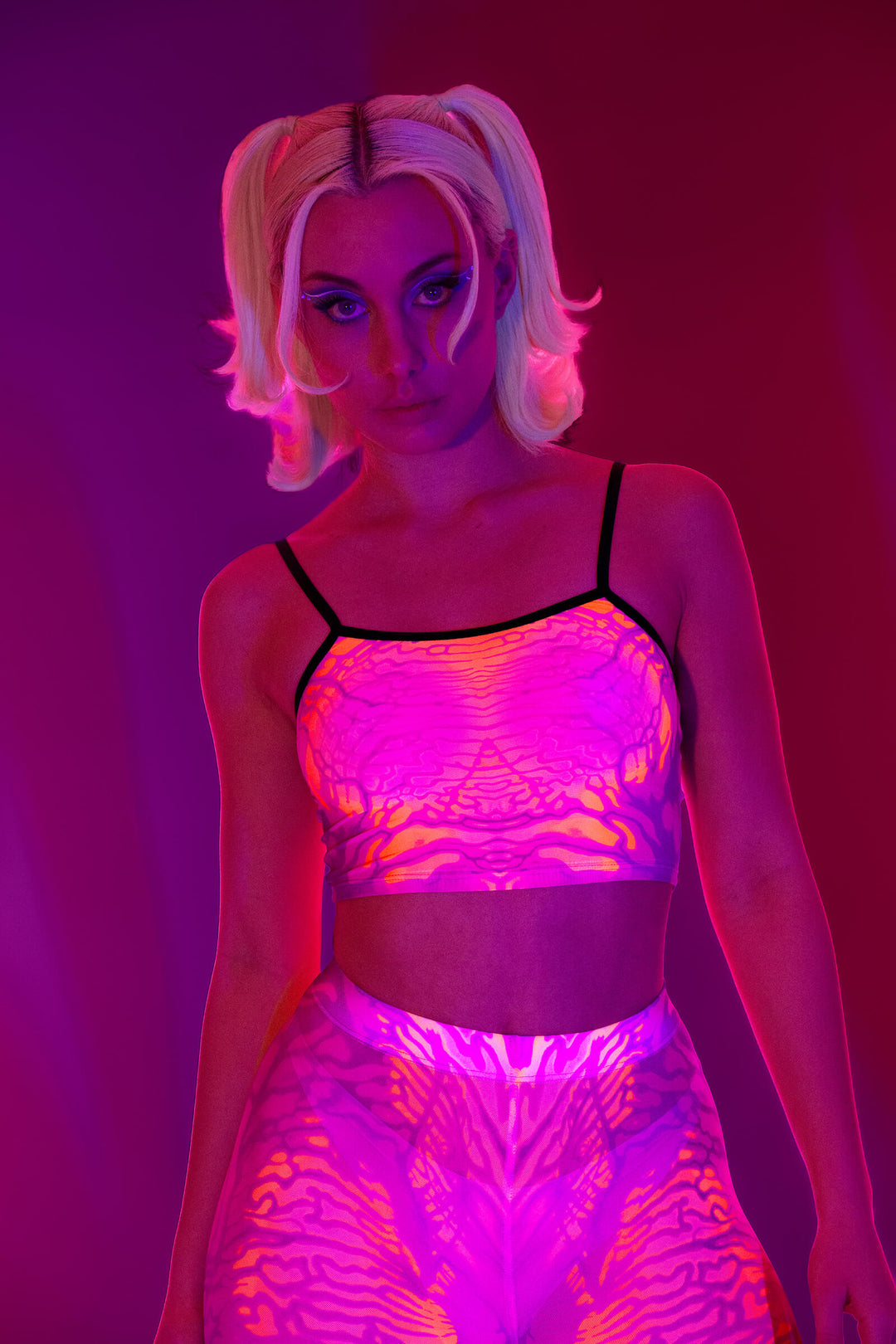 Wildskin Mesh 2 Piece Shrug Top main image 1
