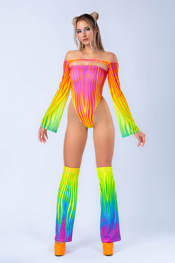 Rainbow Flame 3-teilige Set