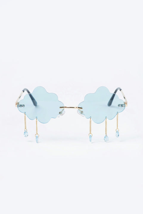 Cloudy Day Blue Glasses